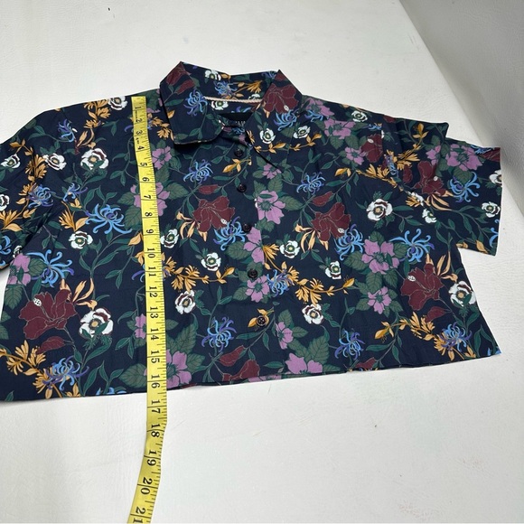 WILDFANG Floral Crop Top SIZE XS - Picture 6 of 11